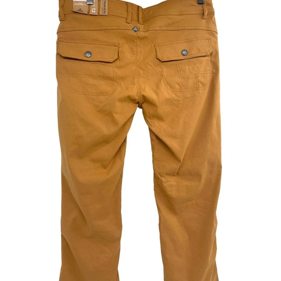 PrAna Women’s Halle Hiking Pants 12 Straight Leg Earthbound New 28" Inseam - Picture 5 of 16